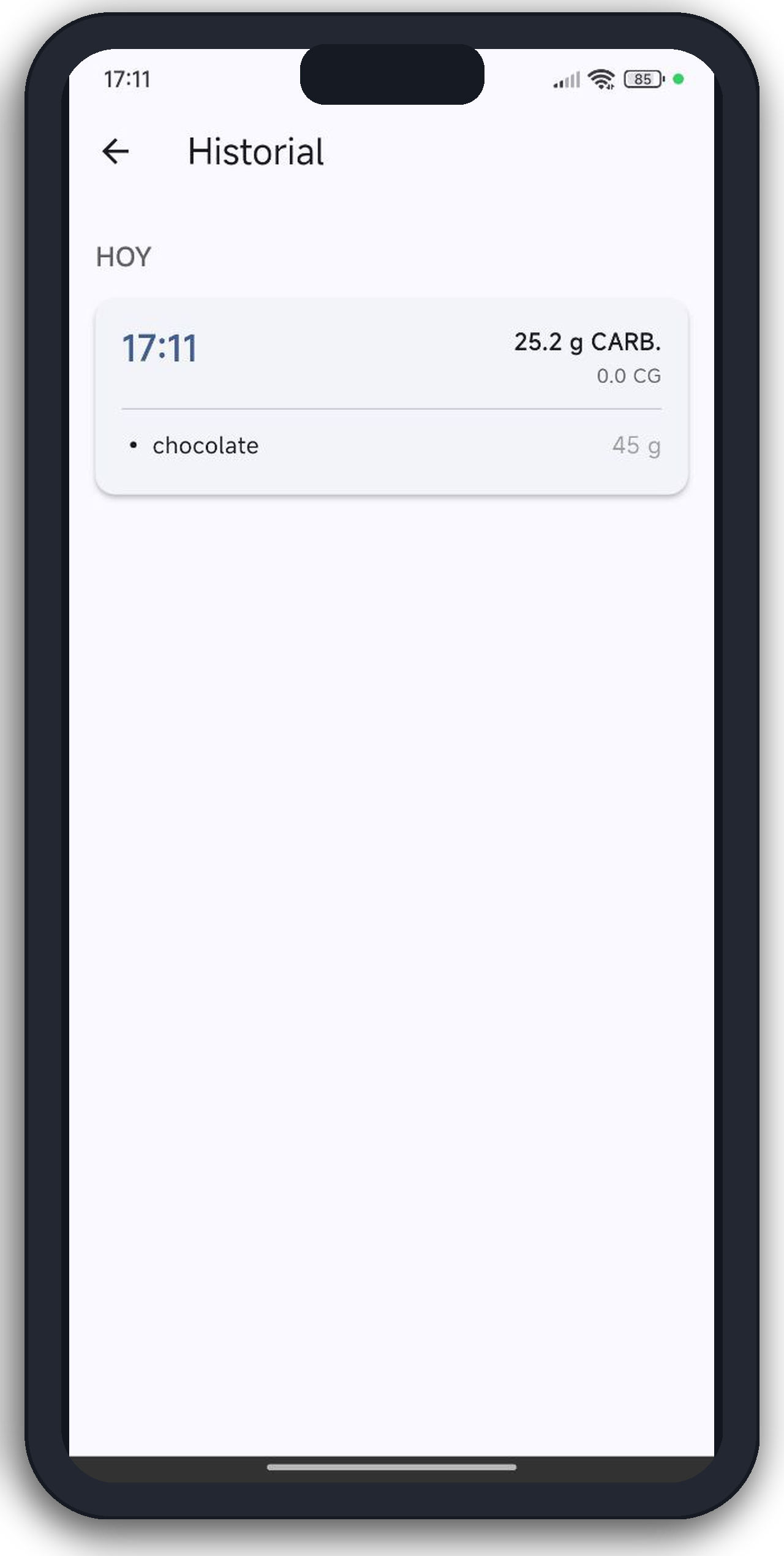 DiaBalance interface screenshot 8
